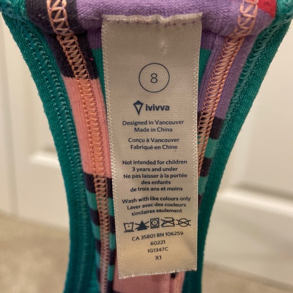 Ivivva Green, Pink & Purple Double Dutch Tank Top - Picture 6 of 6